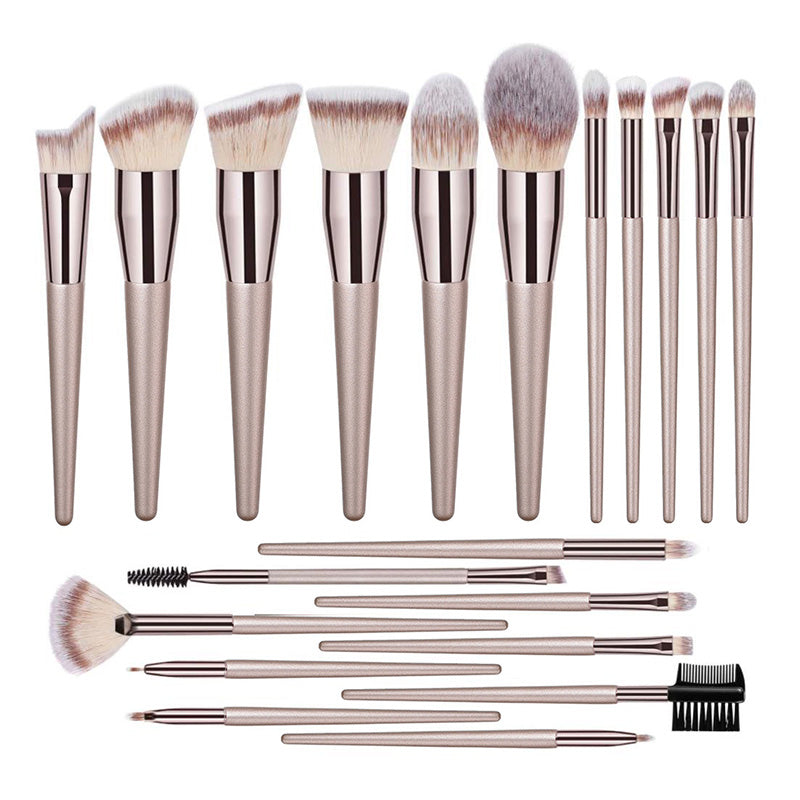 Bronze & Gold Beauty™ Makeup Brush Set