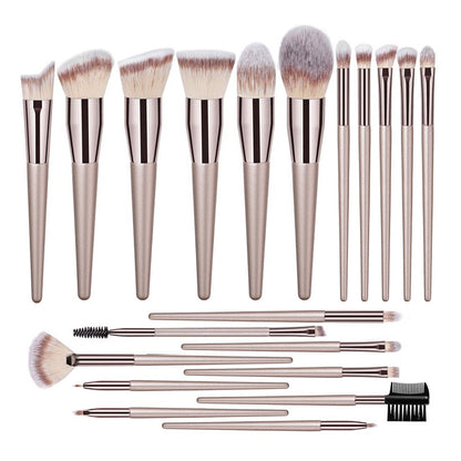 Bronze & Gold Beauty™ Makeup Brush Set