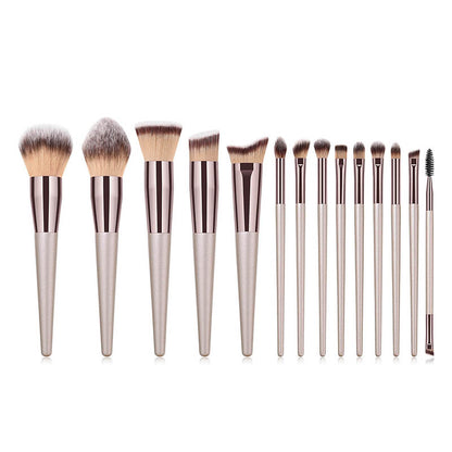 Bronze & Gold Beauty™ Makeup Brush Set