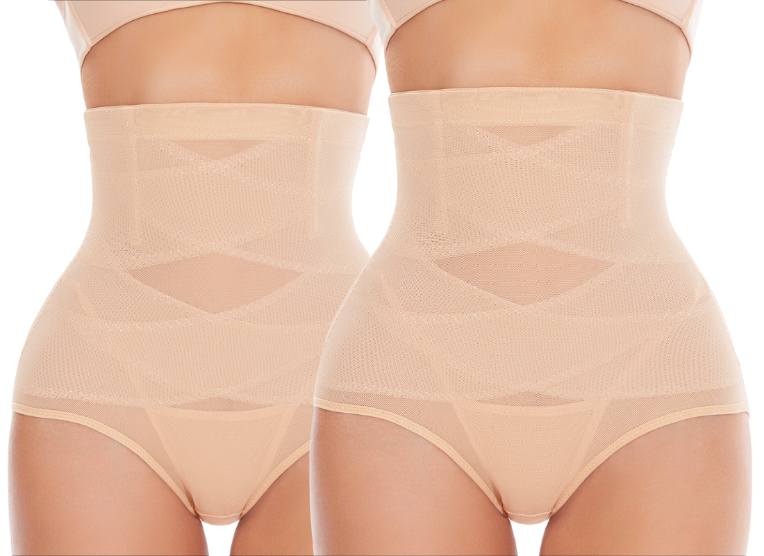 Bronze & Gold Beauty™ High Waisted Shapewear