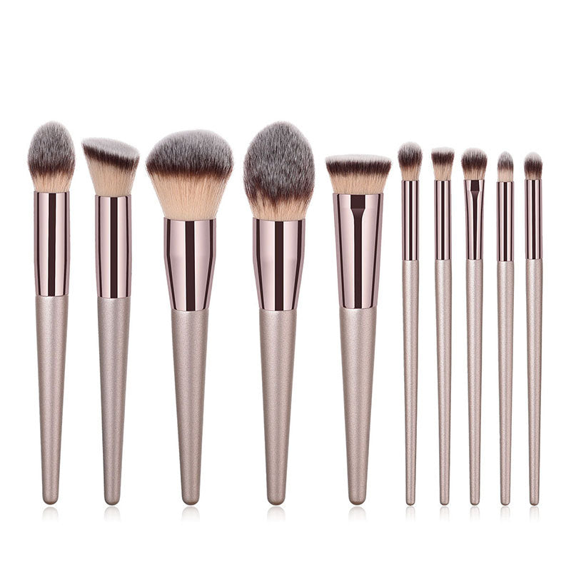 Bronze & Gold Beauty™ Makeup Brush Set